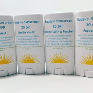 All natural sunscreen