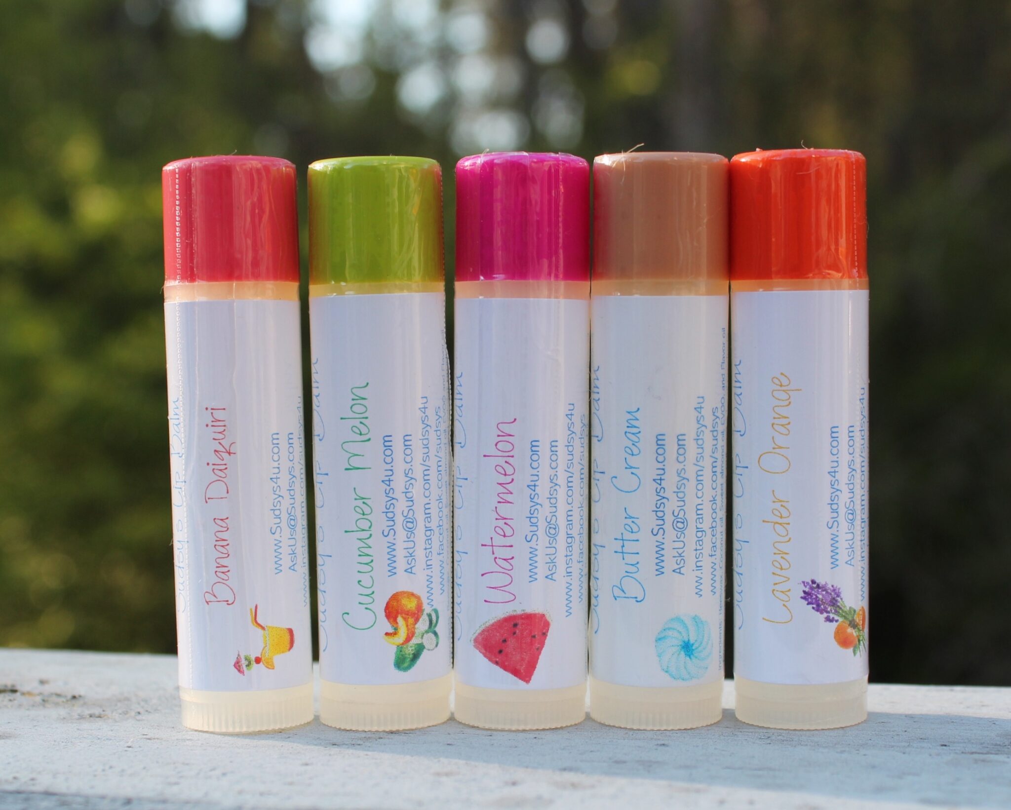 All Natural Lip Balm Sudsy S N Stuff