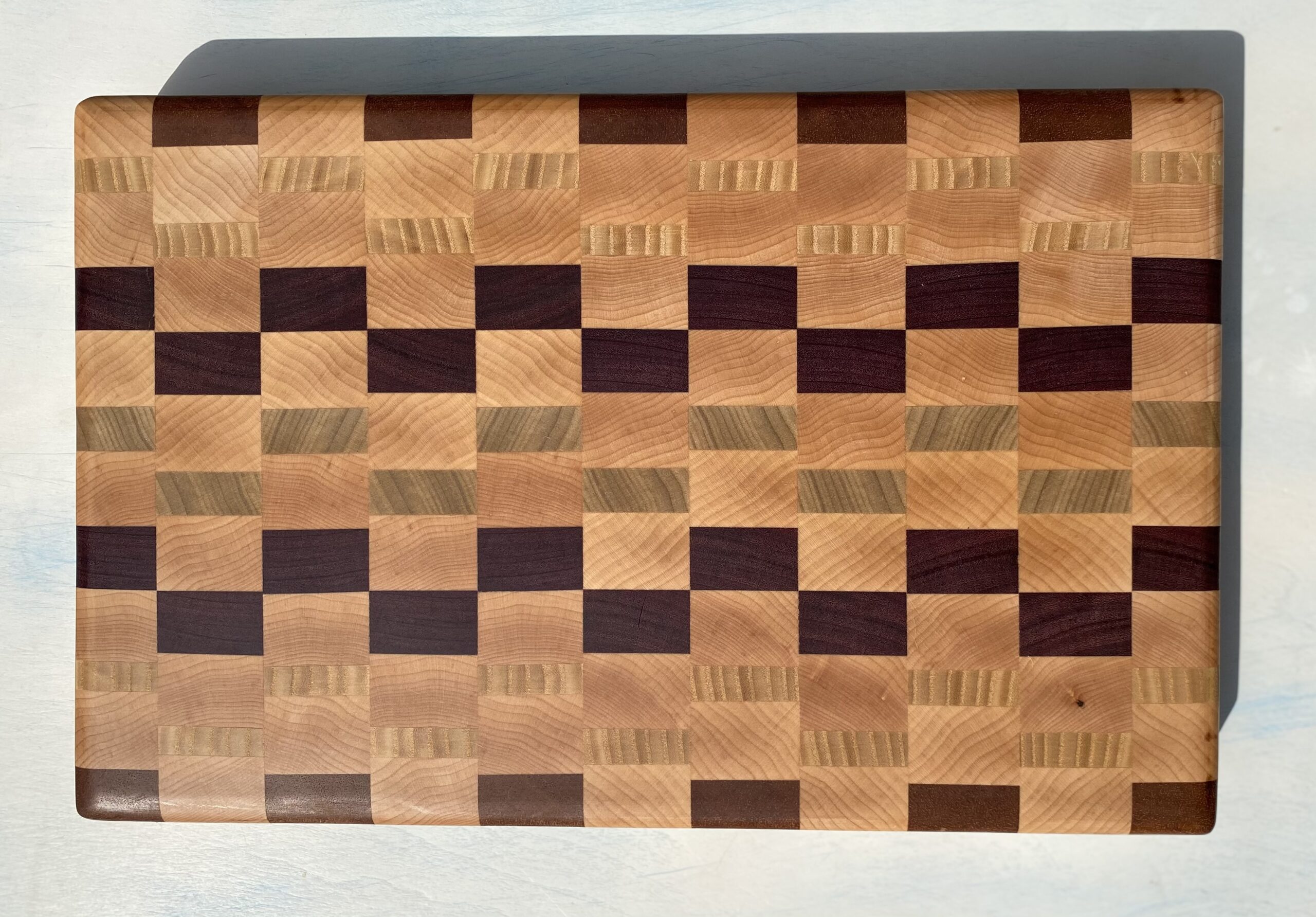 Copy of Unique End-Grain checker board cutting Board