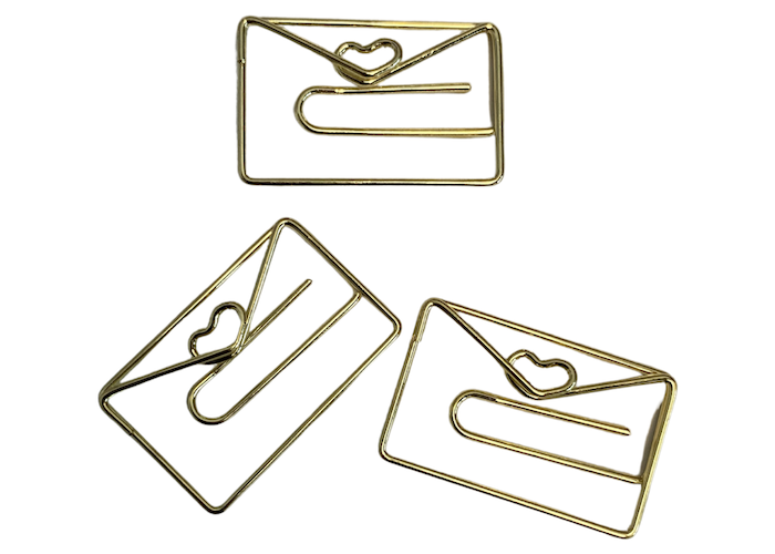 Envelope Shape Small Paper Clips